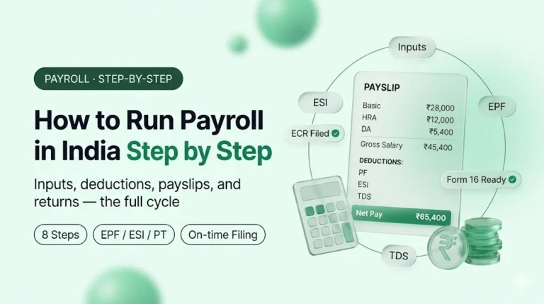 How to Run Payroll in India