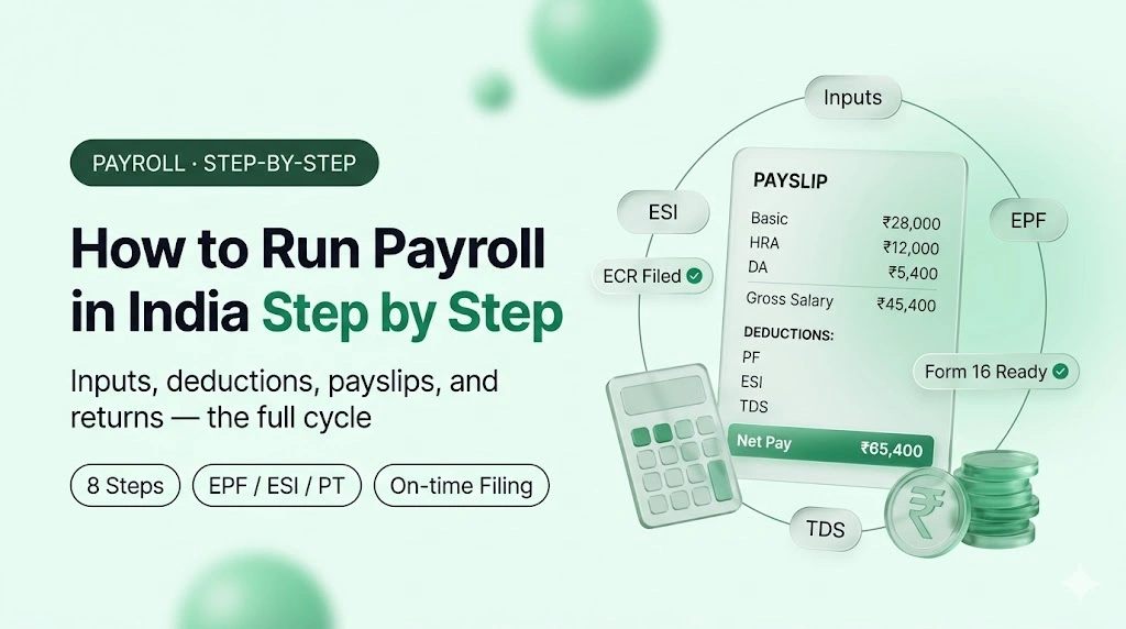 How to Run Payroll in India