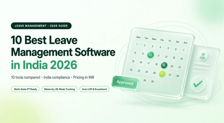 best leave management software in India