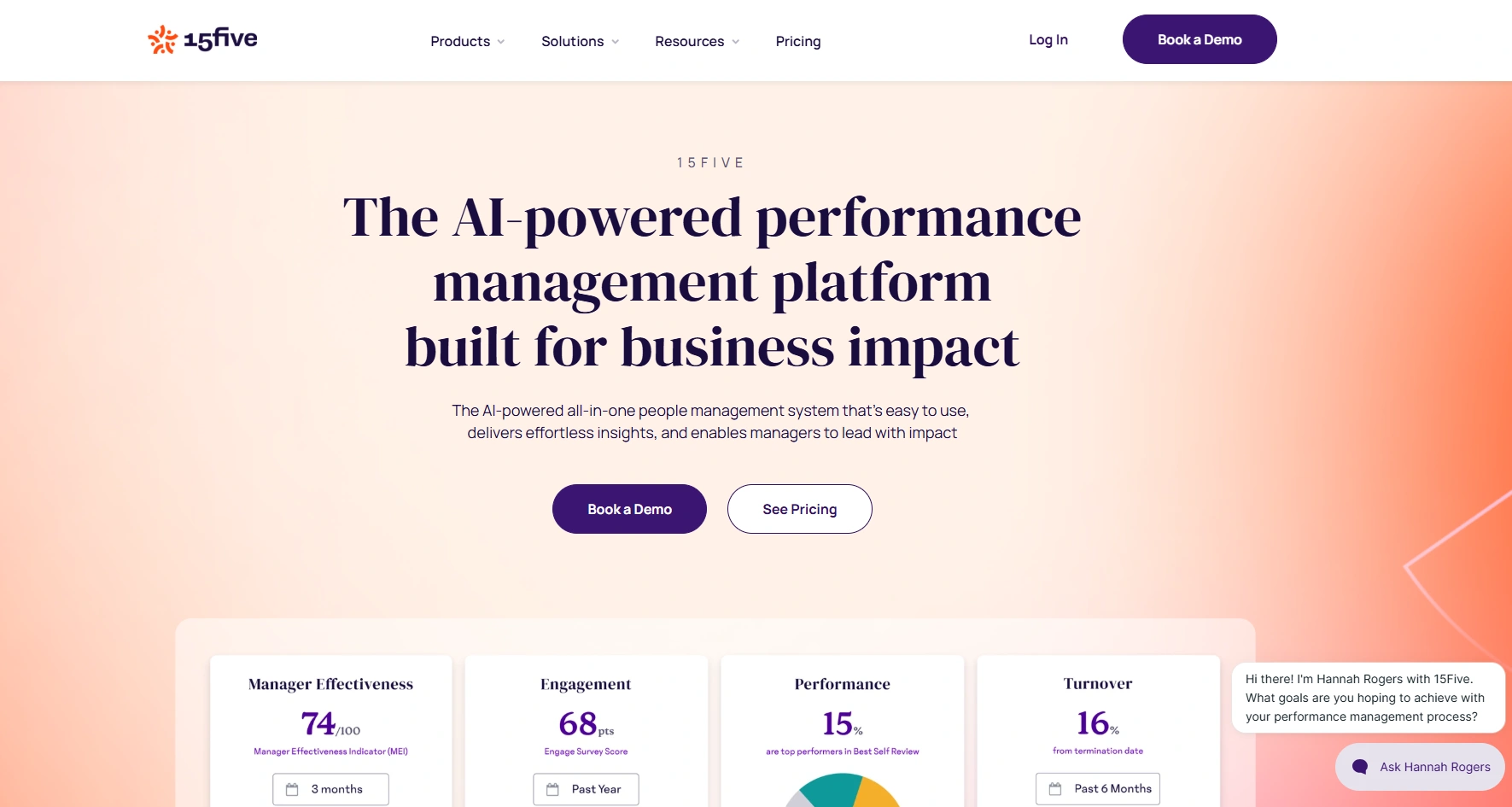 15Five software preview