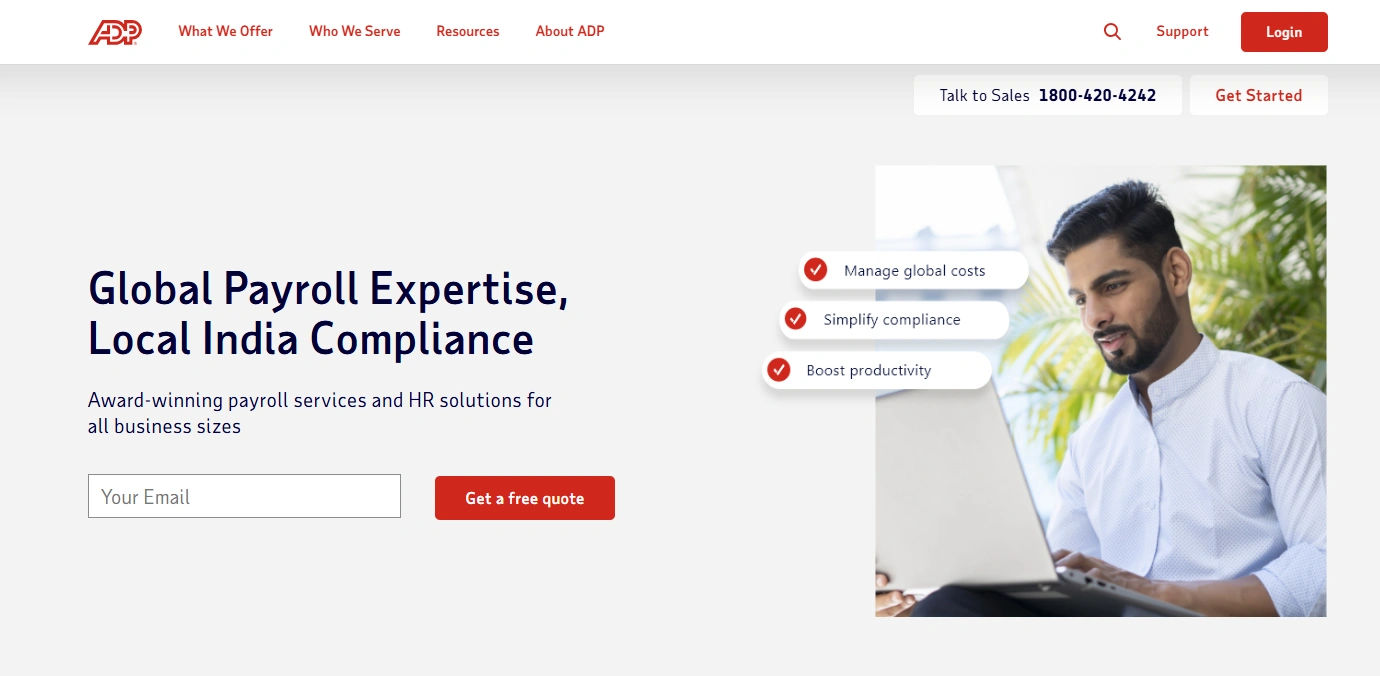 ADP software preview