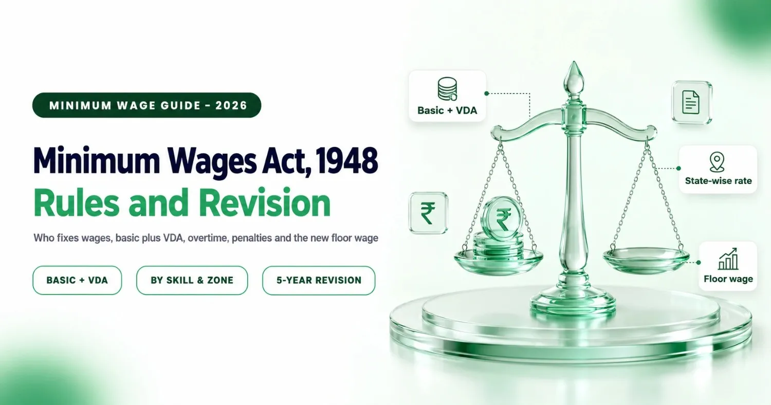 Minimum Wages Act, 1948