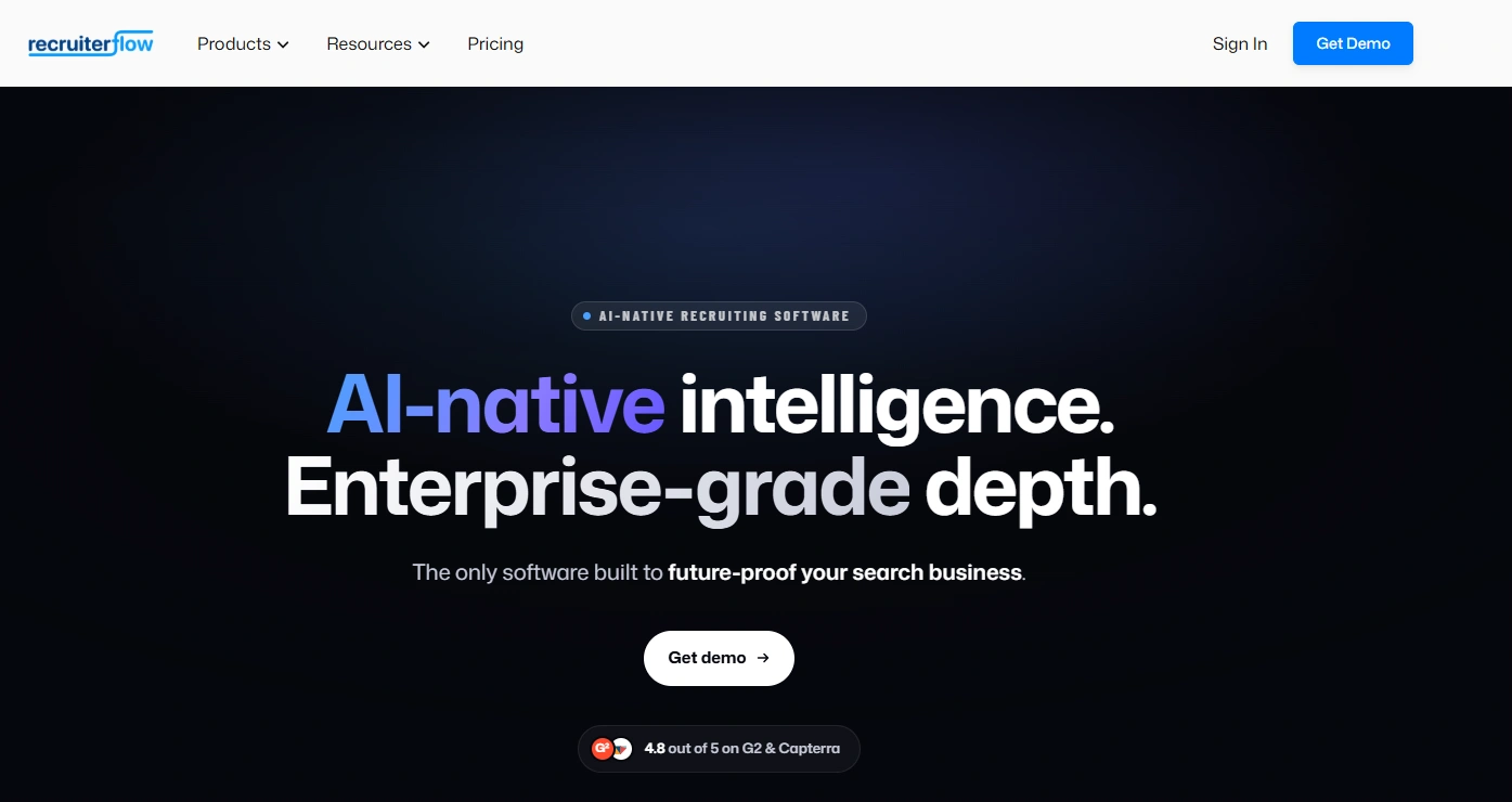 Recruiterflow software preview