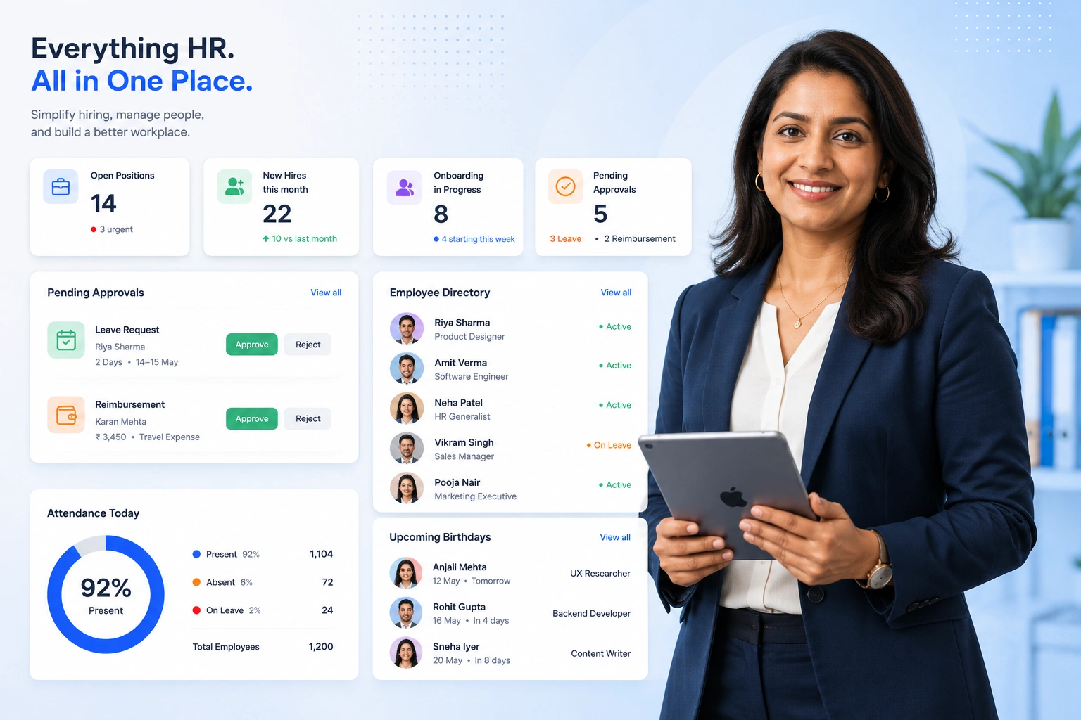 HRMS for HR Teams in an IT company