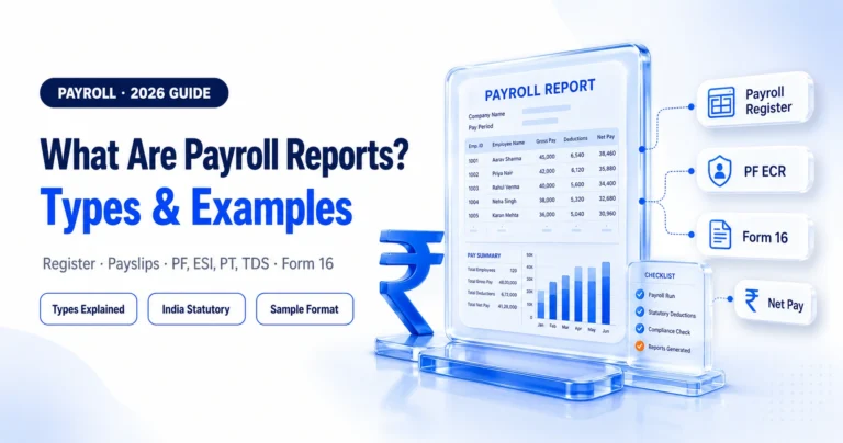 Payroll Reports
