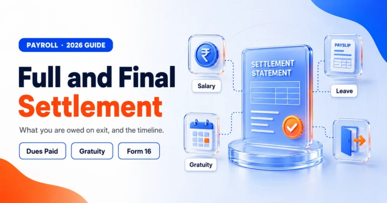 full-and-final-settlement-in-india